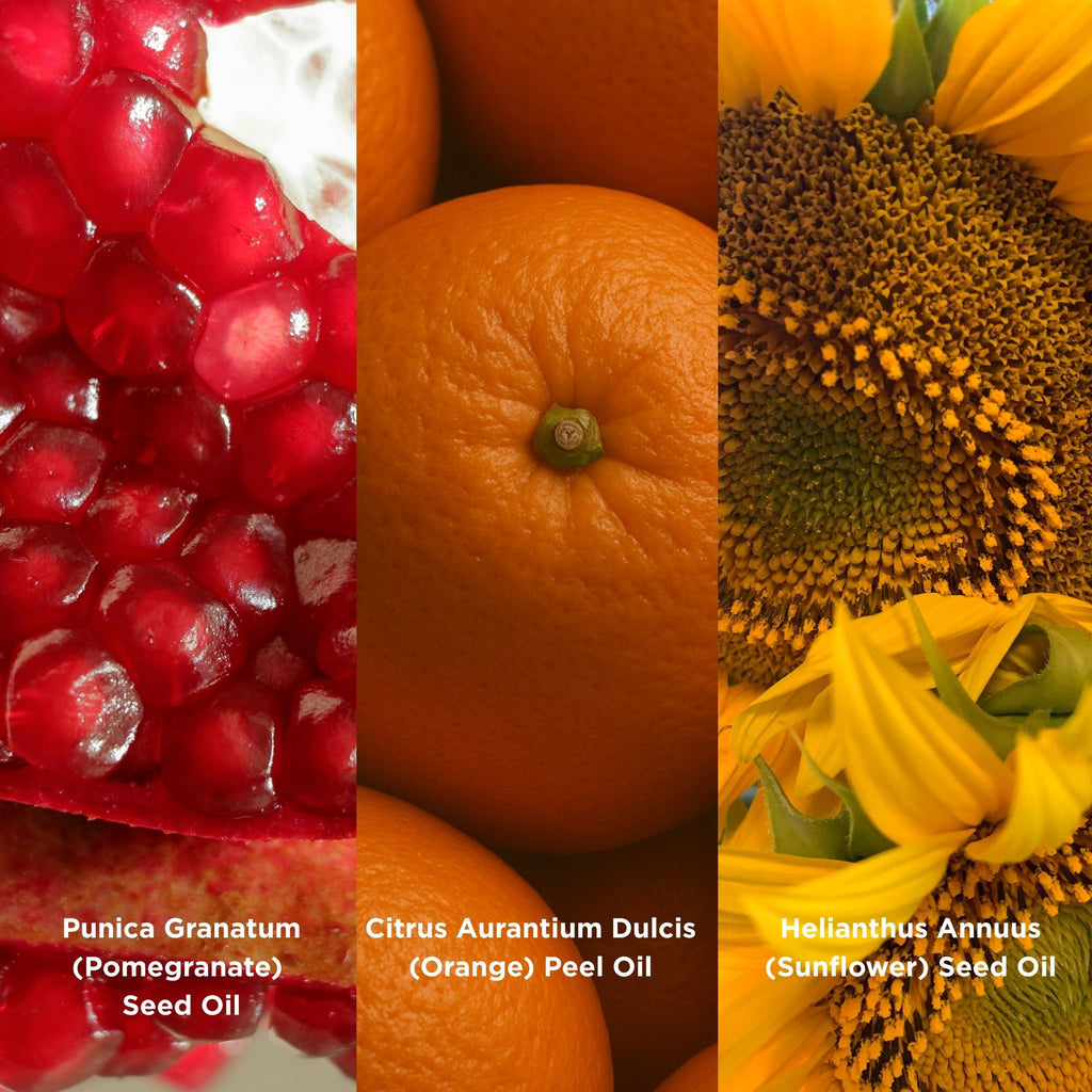 Moisturising Body Oil Wash + Muslin Cloth infographic