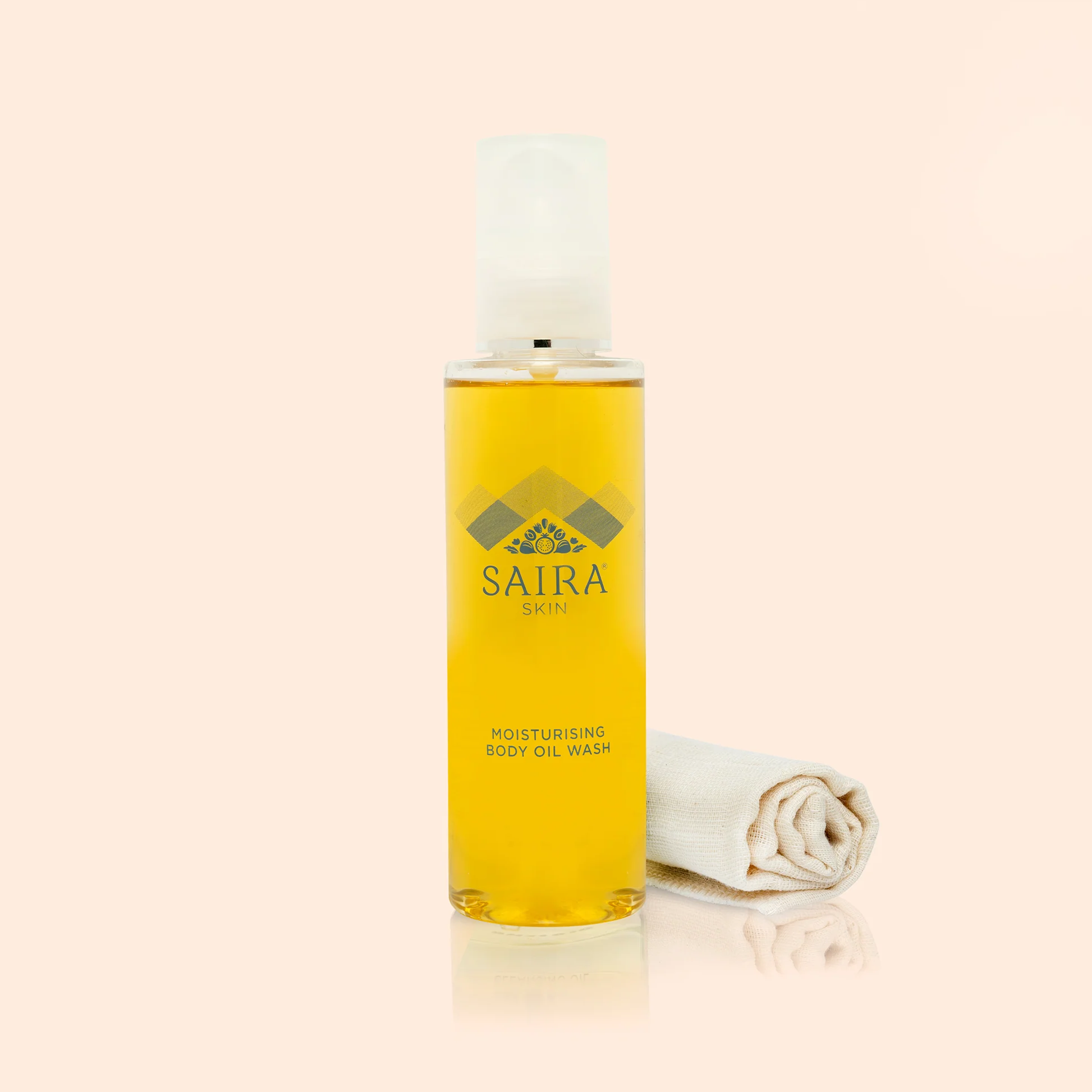 Moisturising Body Oil Wash + Muslin Cloth