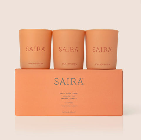 Own Your Glow Trio Votive Candles