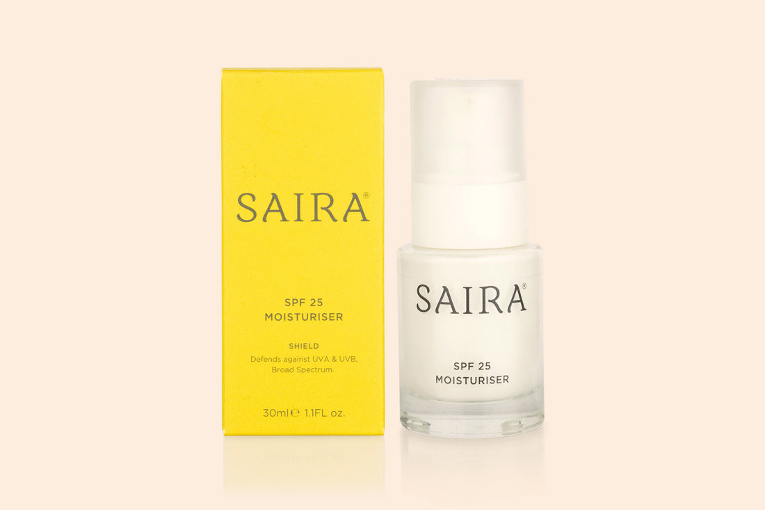 The New SAIRA SPF 25 Certified Organic Moisturiser
