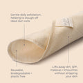 GOTS Exfoliating Muslin Cloths - Set of 12