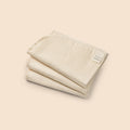 GOTS Exfoliating Muslin Cloths - Set of 3