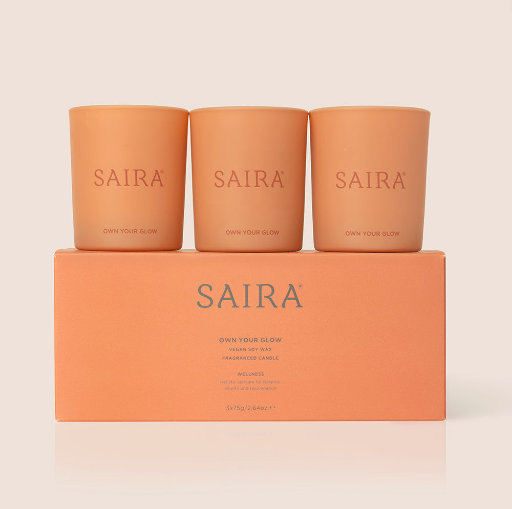 Own Your Glow Trio Votive Candles
