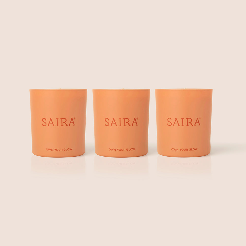 Own Your Glow Trio Votive Candles