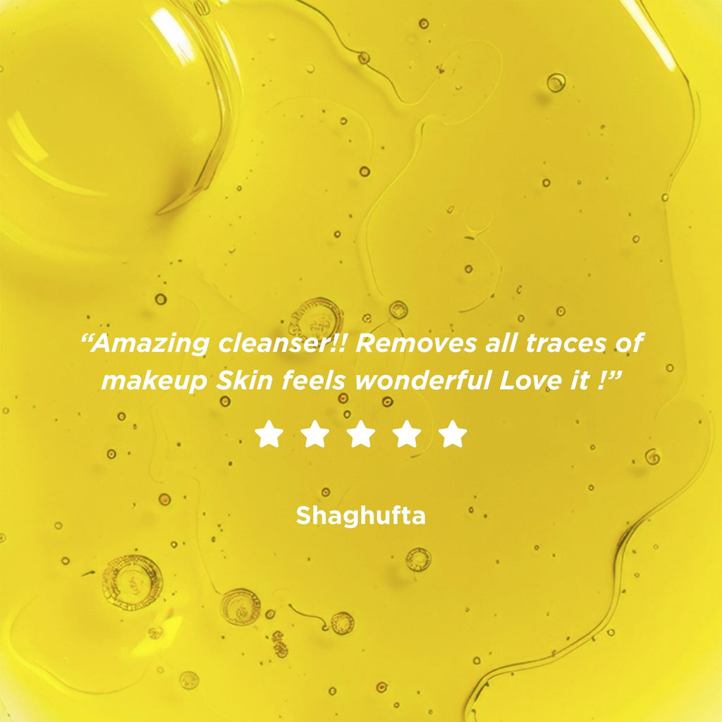 Nourishing Cleansing Oil + Muslin Cloth infographic